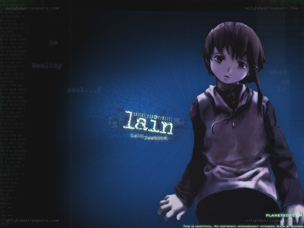 Lain Iwakura character art