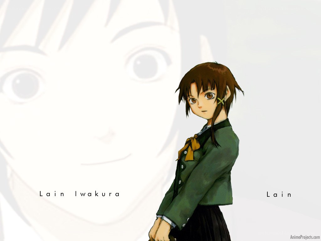 Lain Iwakura character art
