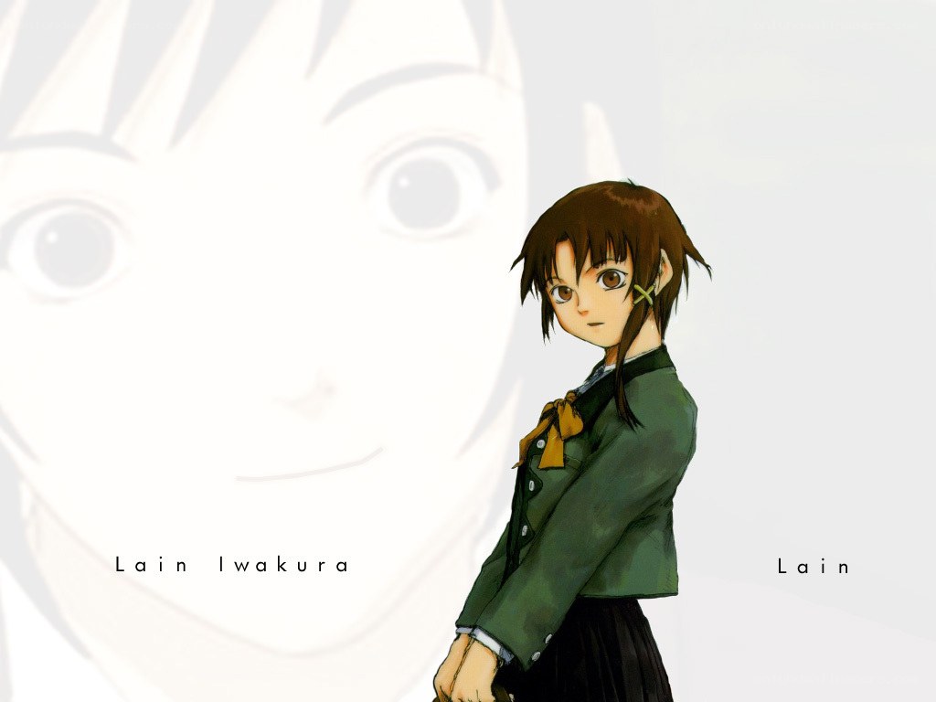 Lain Iwakura character art