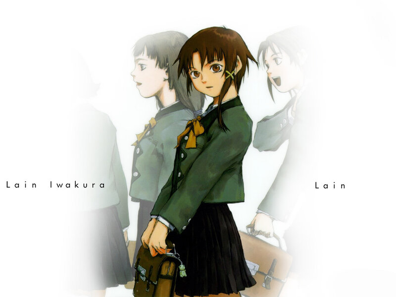 Lain Iwakura character art