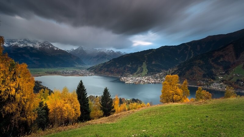 Lake and Mountain Valley