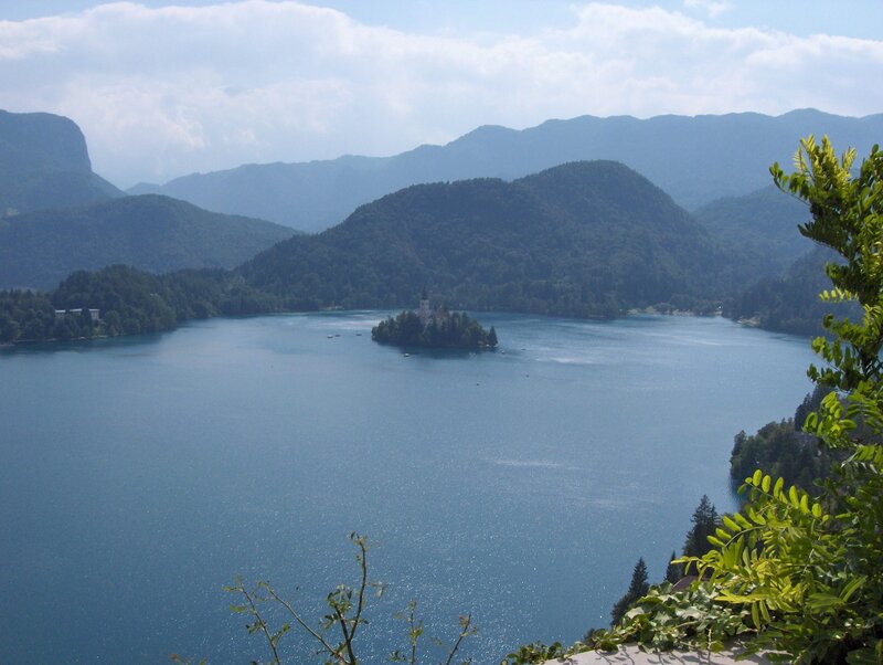 Lake Bled with island church