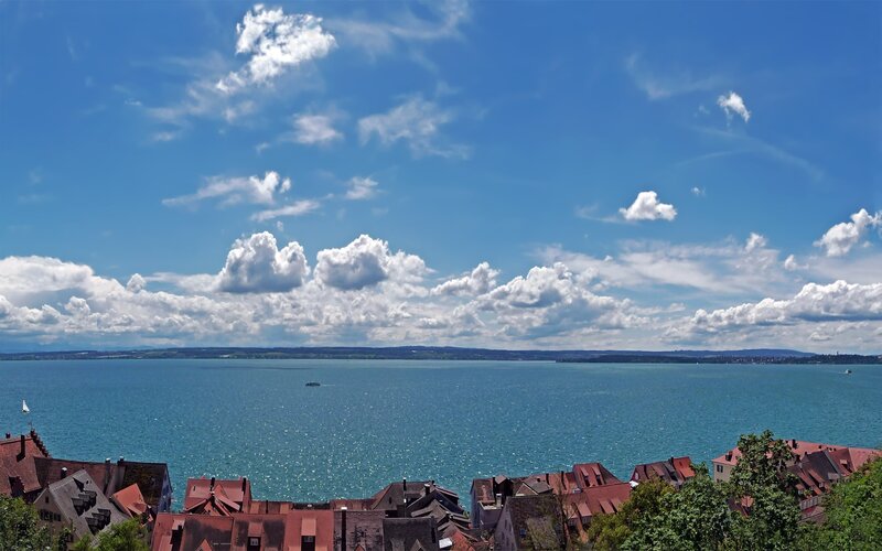 Lake Constance view from town