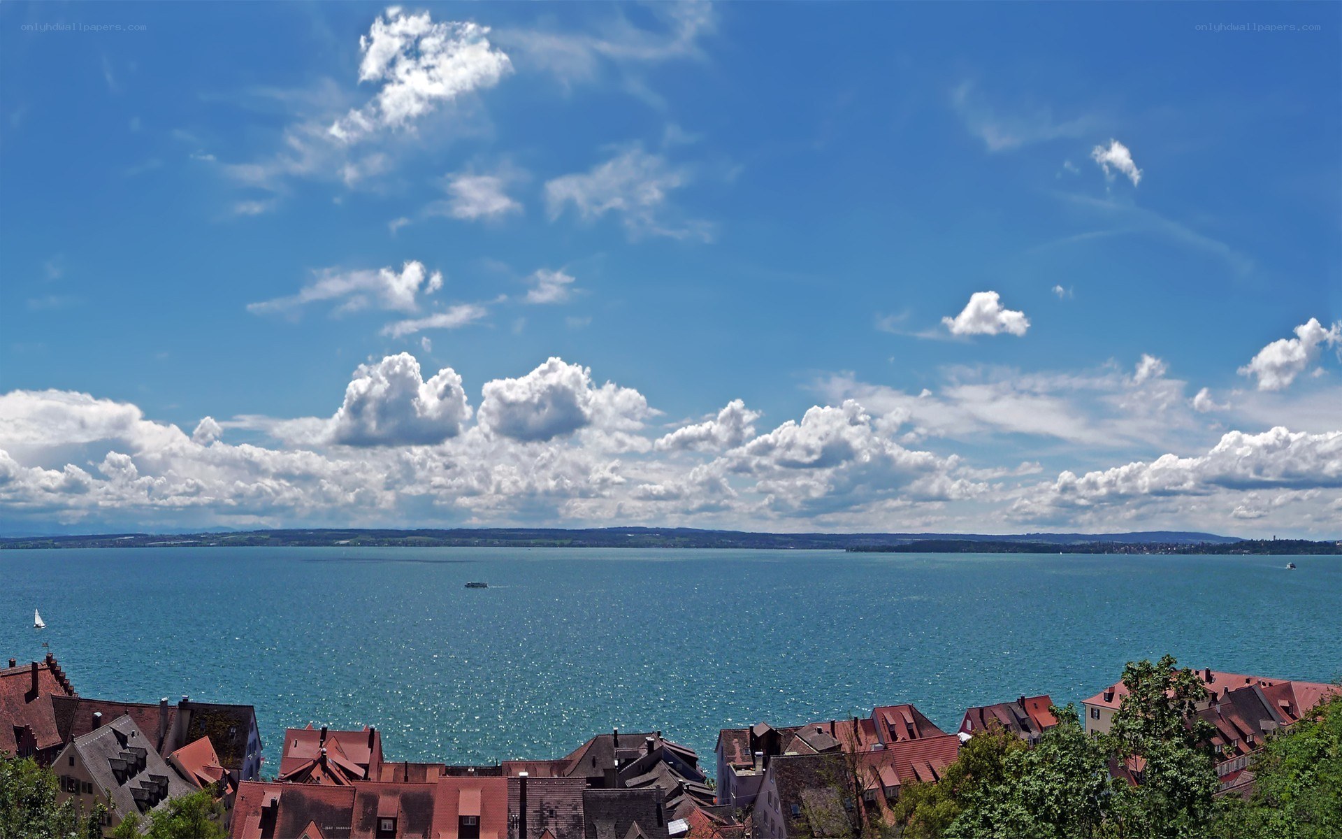 Lake Constance view from town