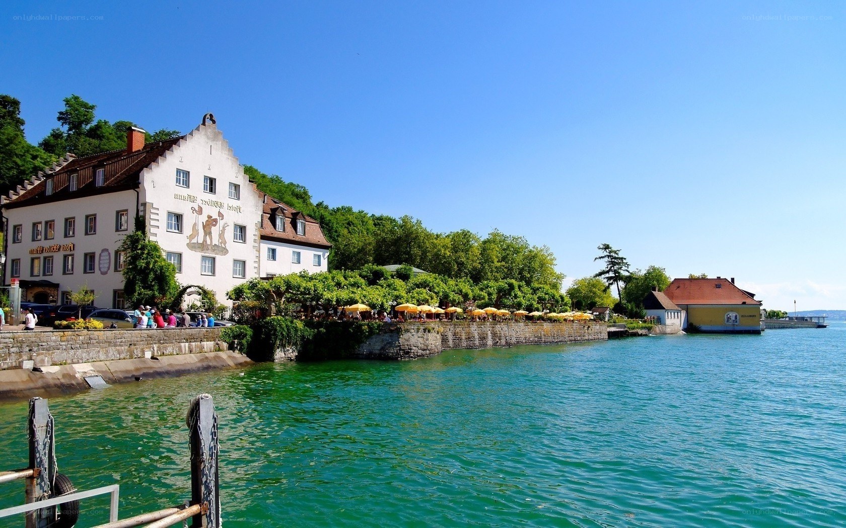 Lake Constance waterfront scene