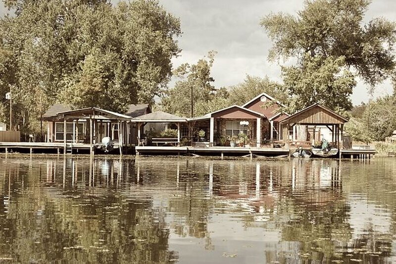 Lake Houses on Docks