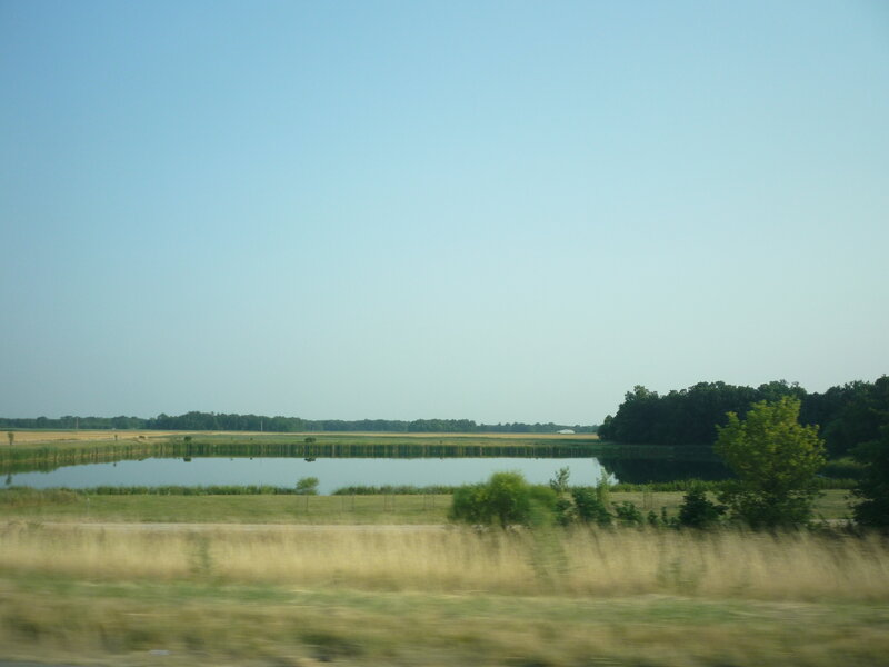 Lake in Rural Landscape