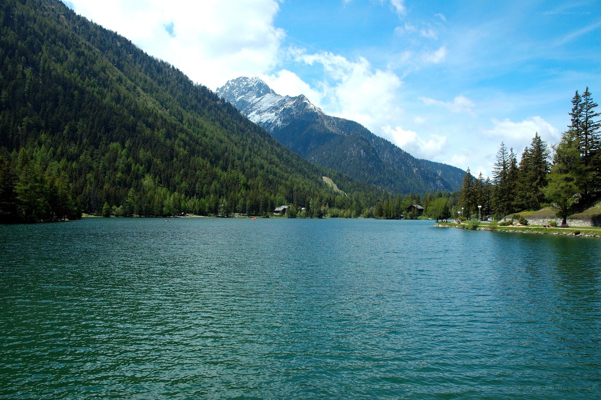 Lake in the Alps