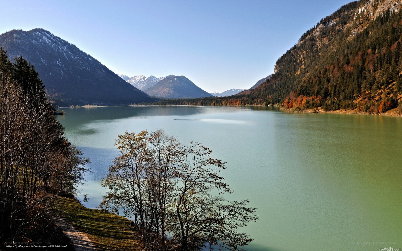 Lake in the Alps