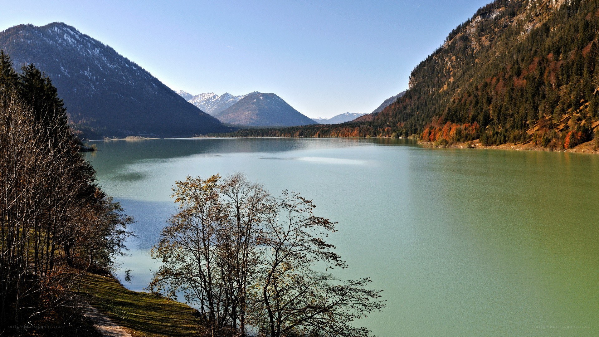 Lake in the mountains