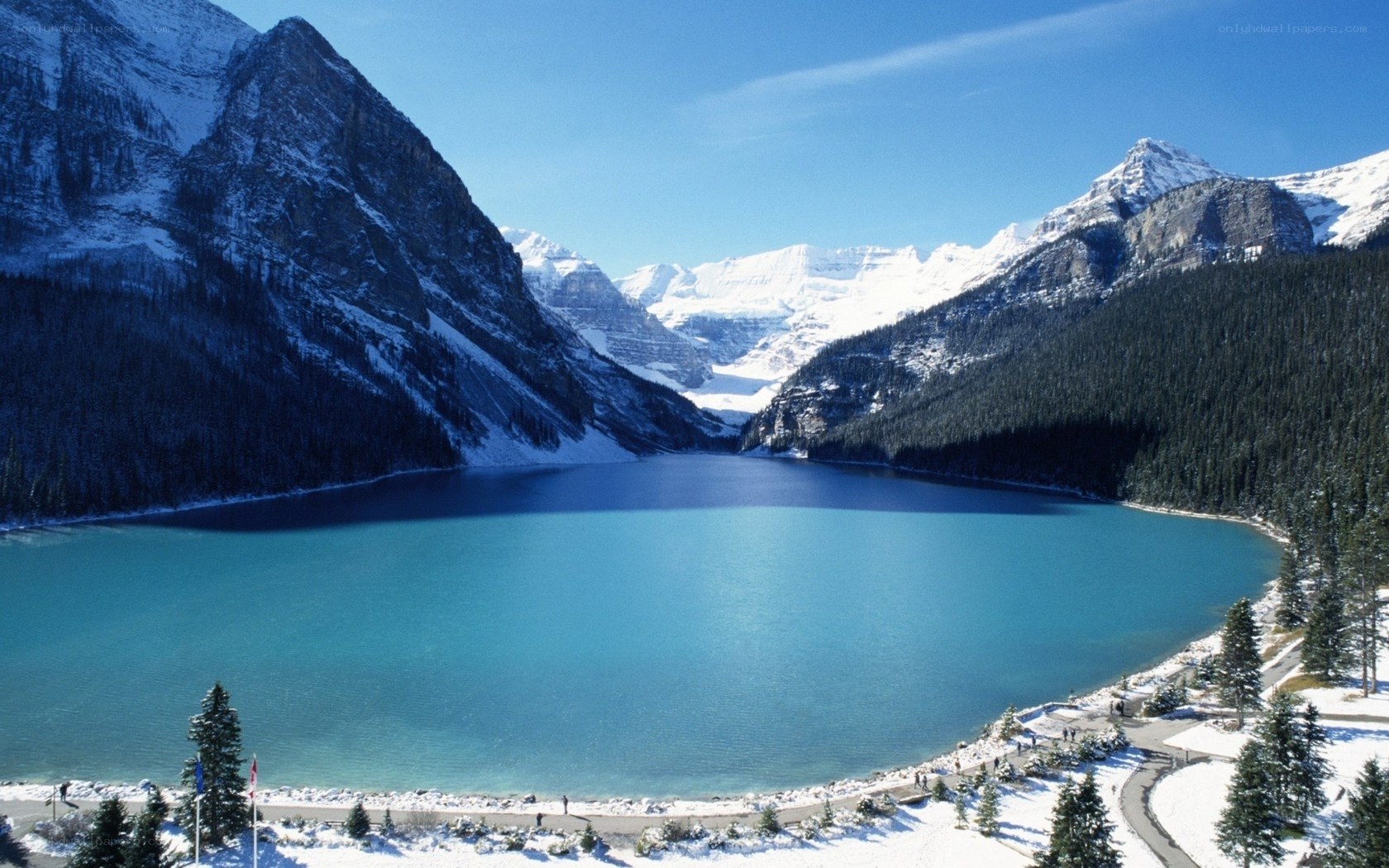 Lake Louise in winter