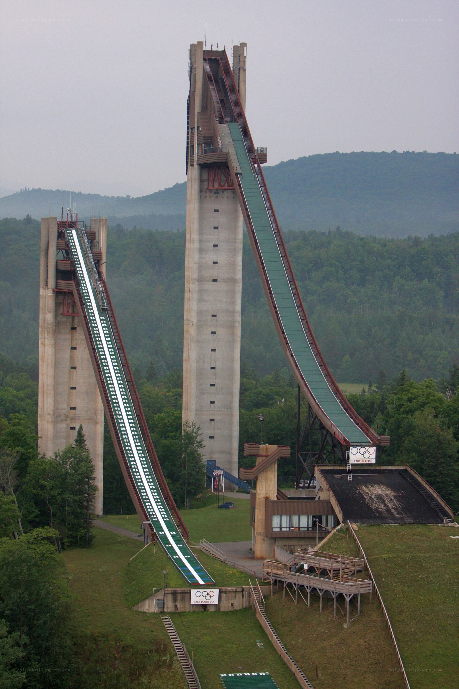 Lake Placid ski jumps