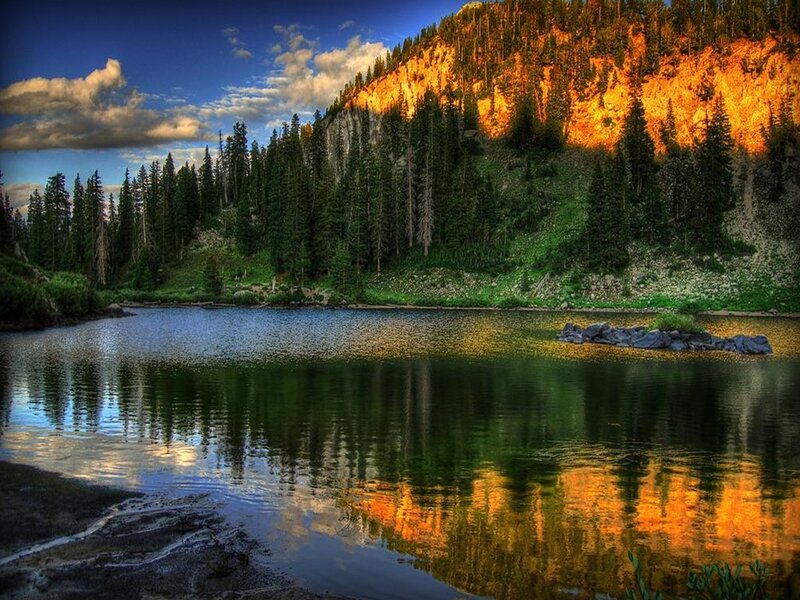 Lake Reflecting Mountain