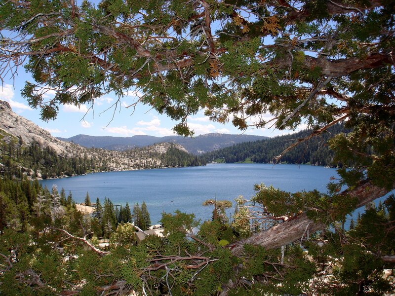 Lake Surrounded by Mountains — Afternoon