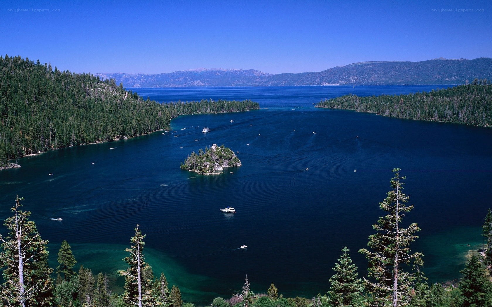 Lake Tahoe with Emerald Bay