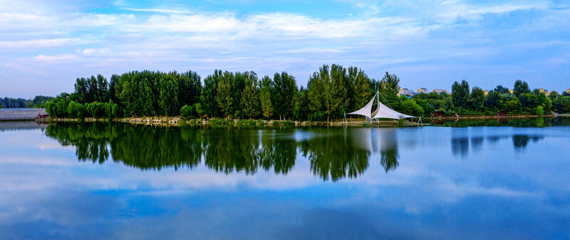 Lake with Canopy