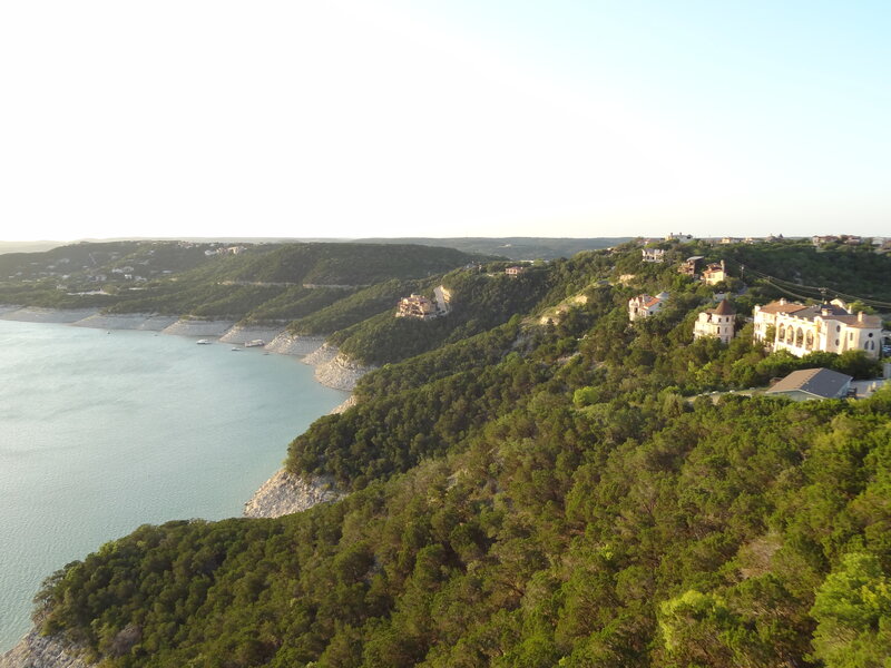 Lakefront Houses on Hills