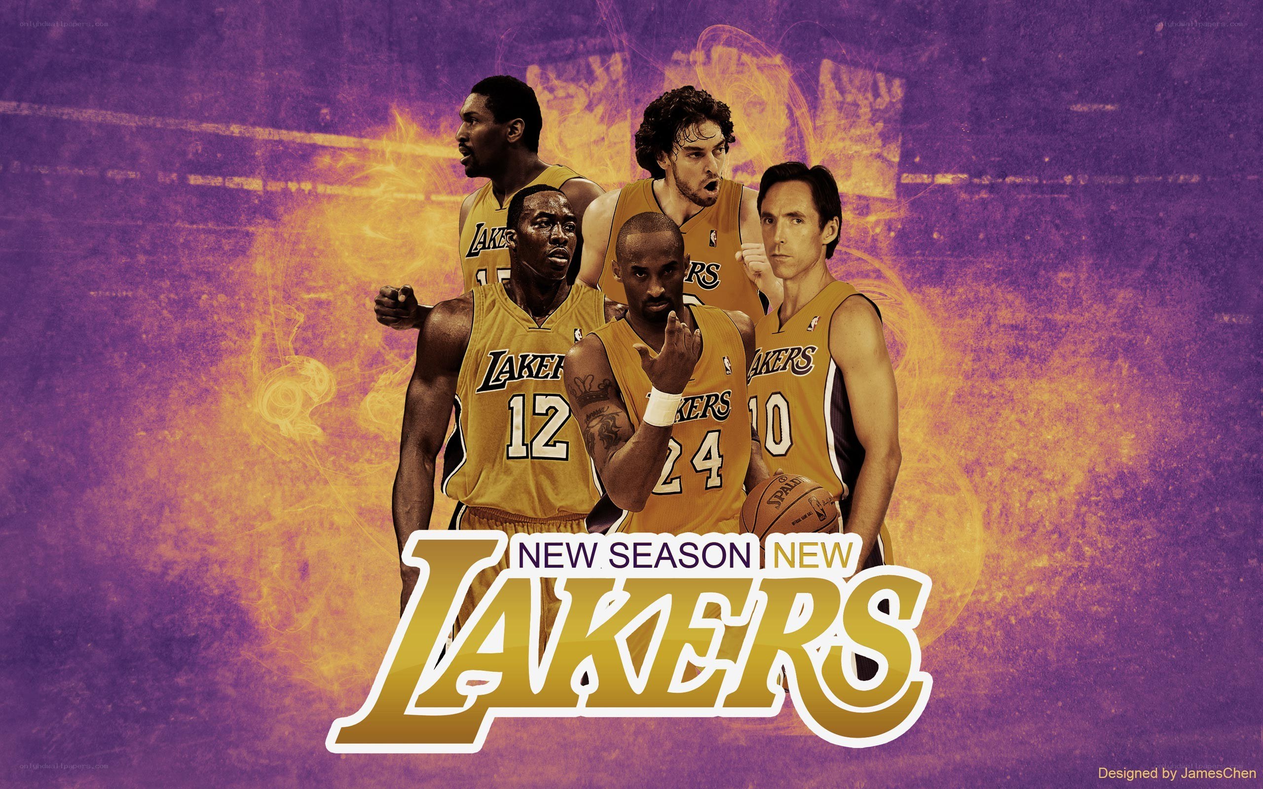 Lakers new season wallpaper