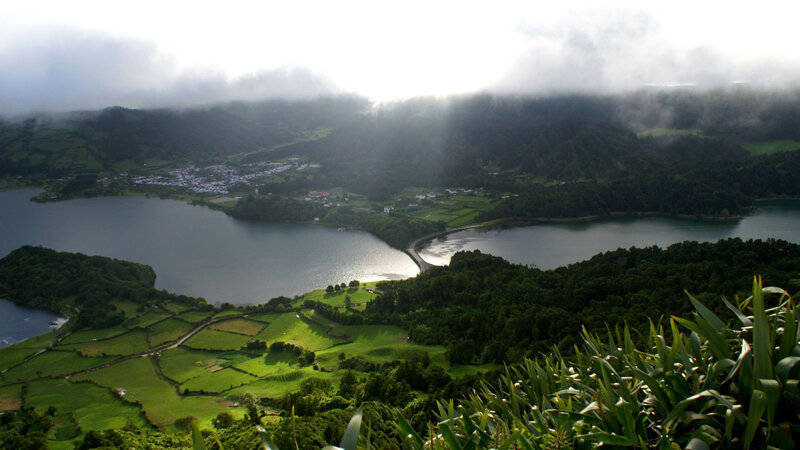 Lakes and Green Hills