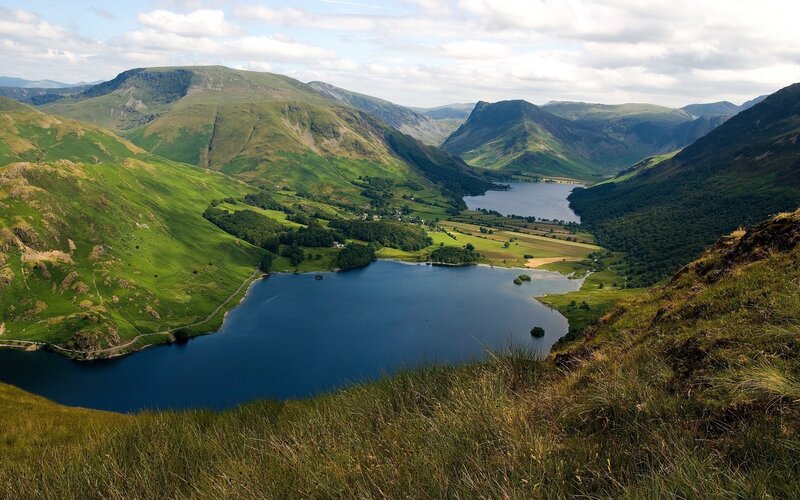 Lakes and mountains in the UK
