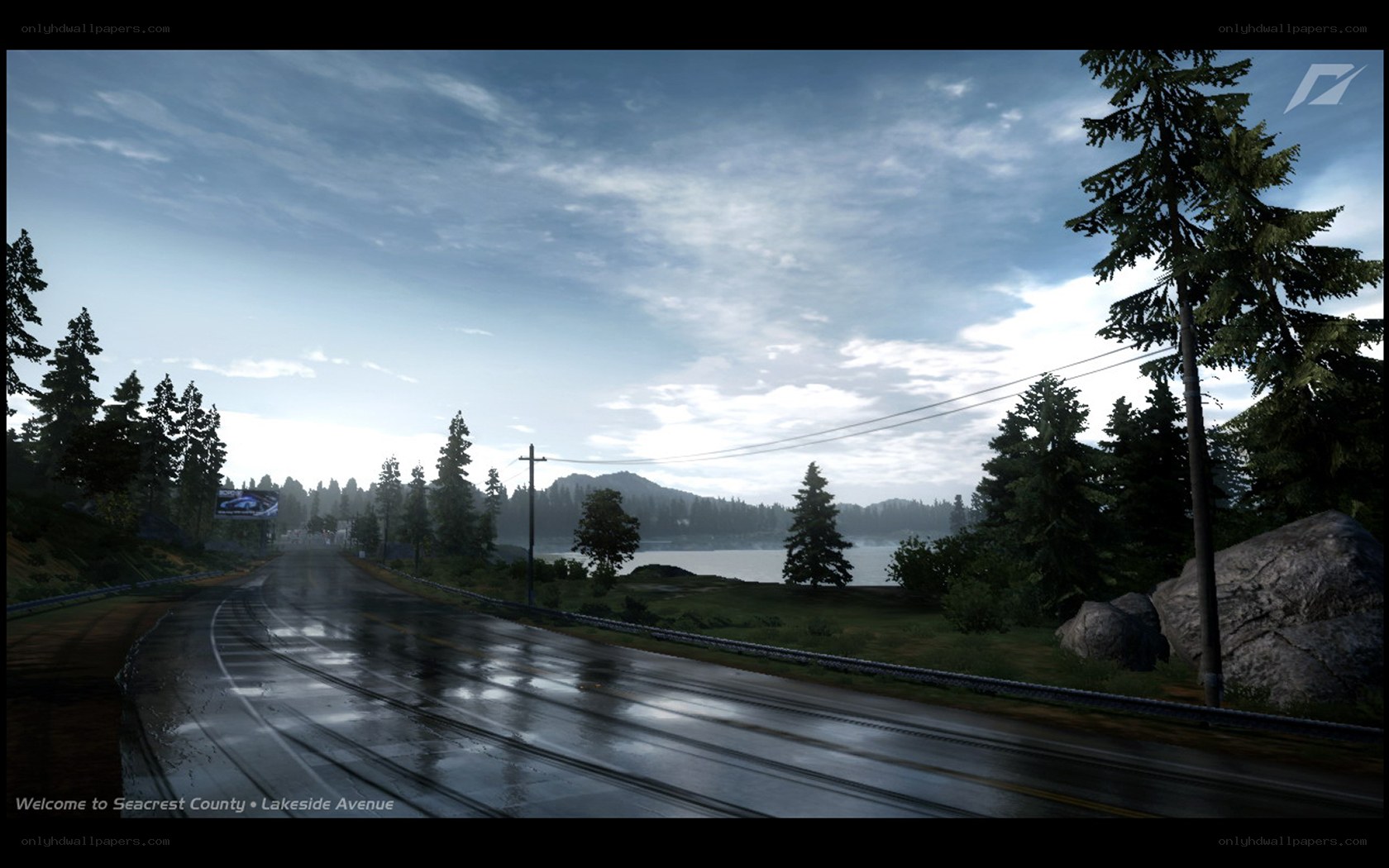 Lakeside Avenue in Seacrest County