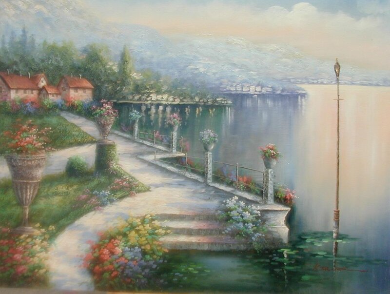 Lakeside Garden Path