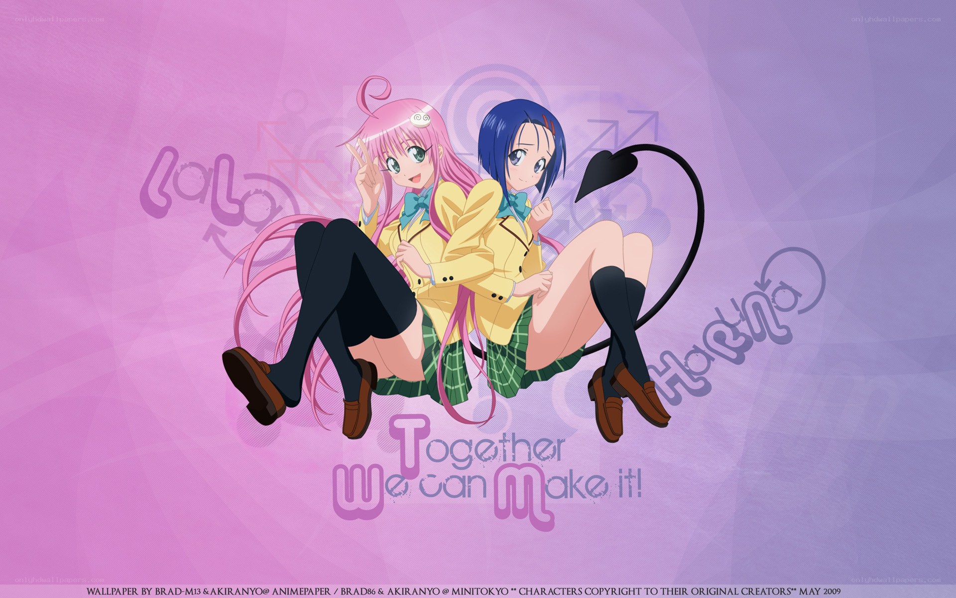 Lala and Hachiko together