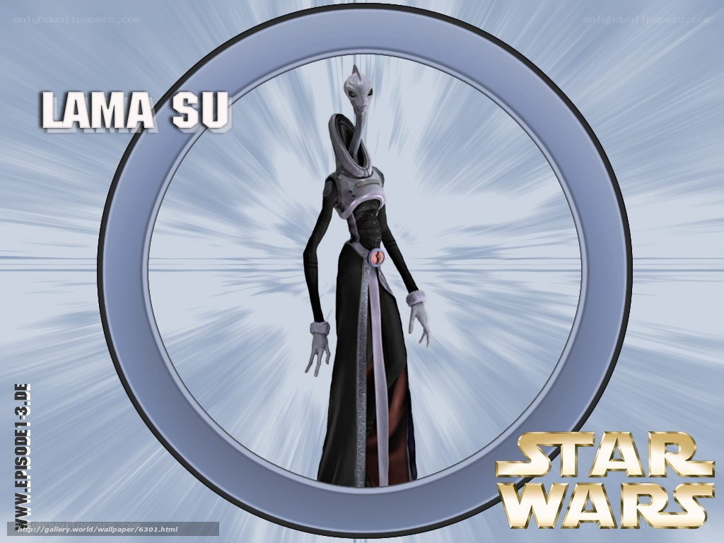 Lama Su character from Star Wars