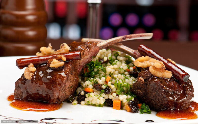 Lamb Chops with Couscous