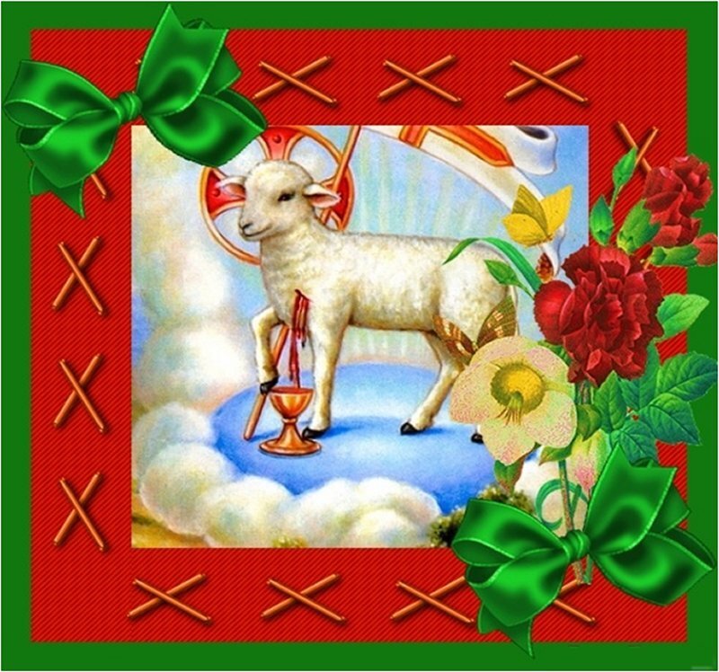 Lamb with Cross and Chalice
