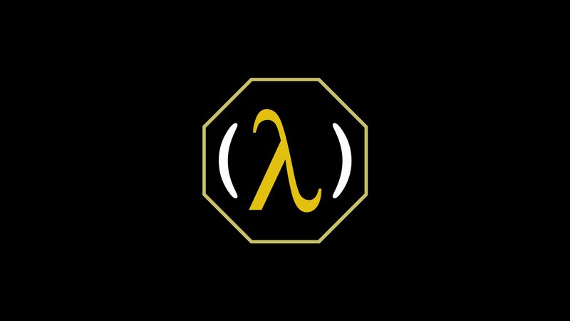 Lambda Symbol in Octagon
