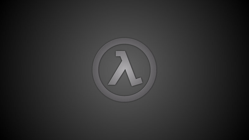 Lambda Symbol Logo — Gray
