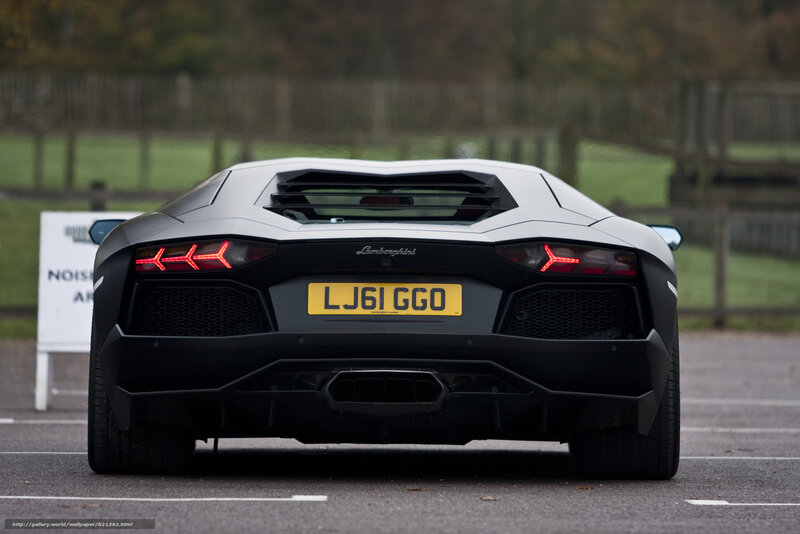 Lamborghini Aventador — Black, Calm