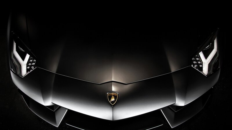 Lamborghini Aventador front view