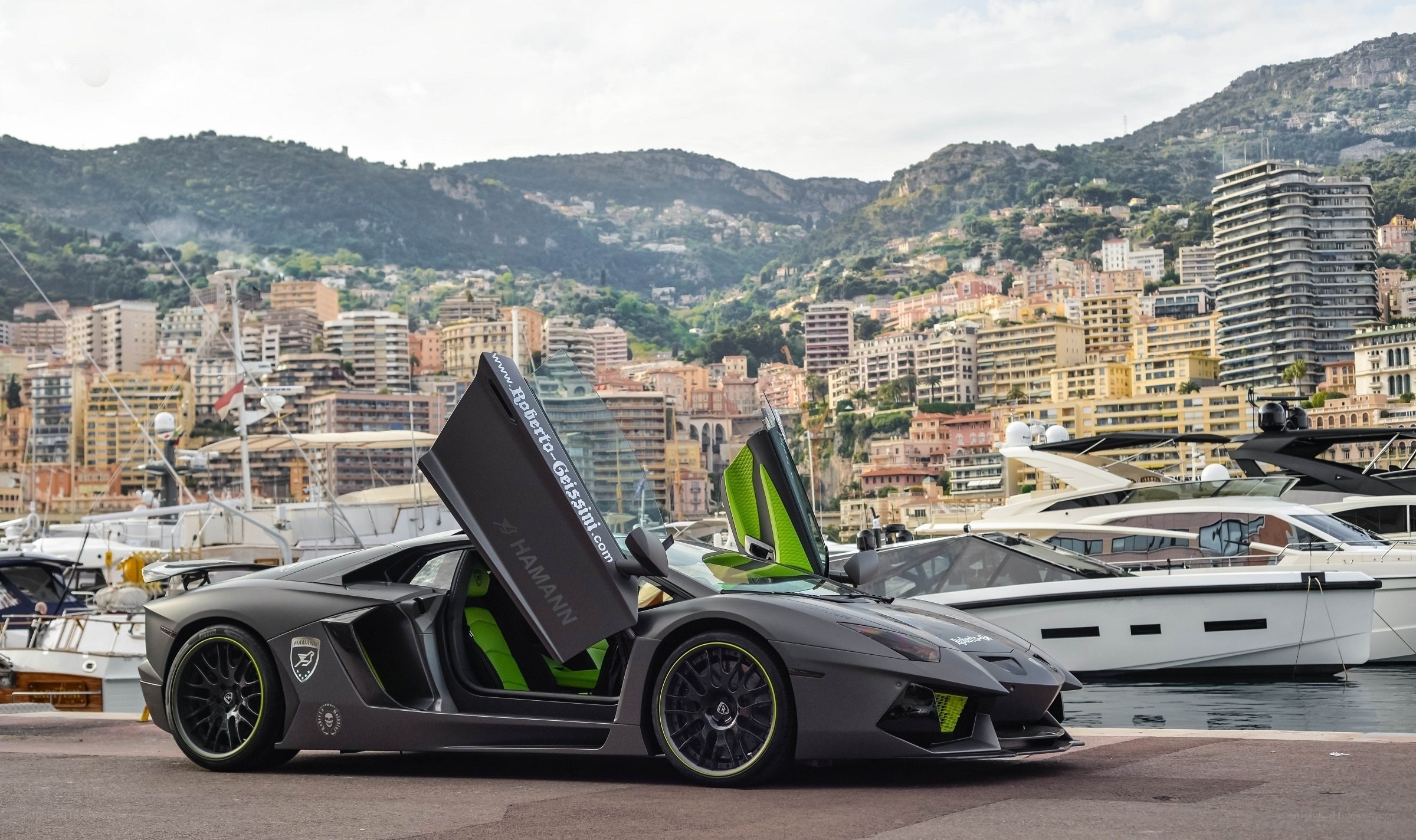 Lamborghini Aventador in Monaco