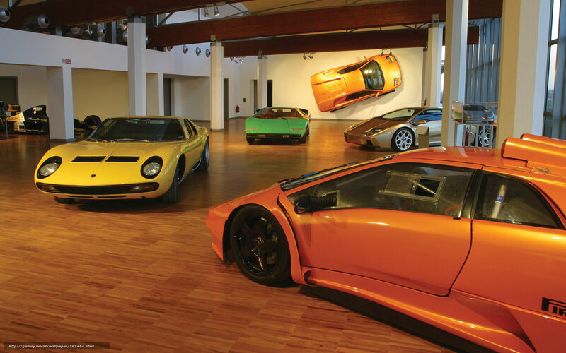 Lamborghini car collection