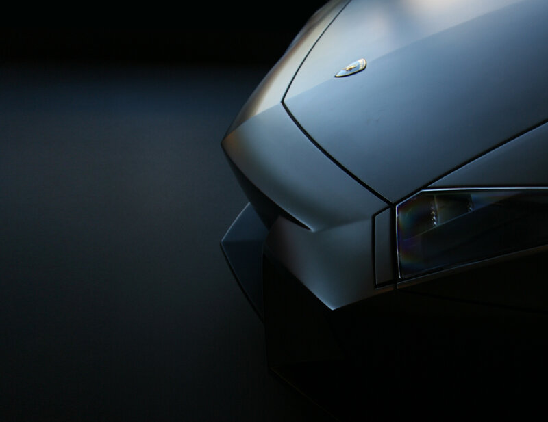 Lamborghini car front view