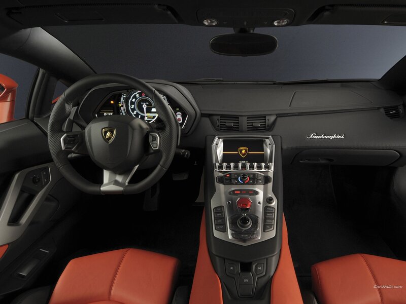 Lamborghini Car Interior — Dashboard