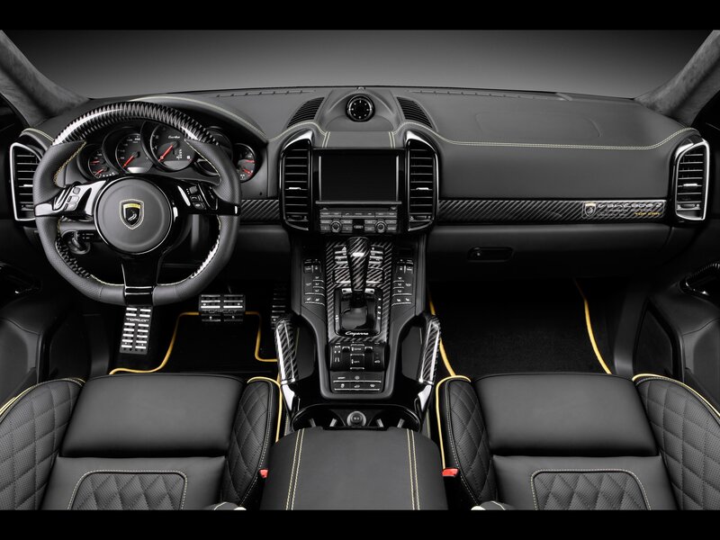Lamborghini Cayenne interior