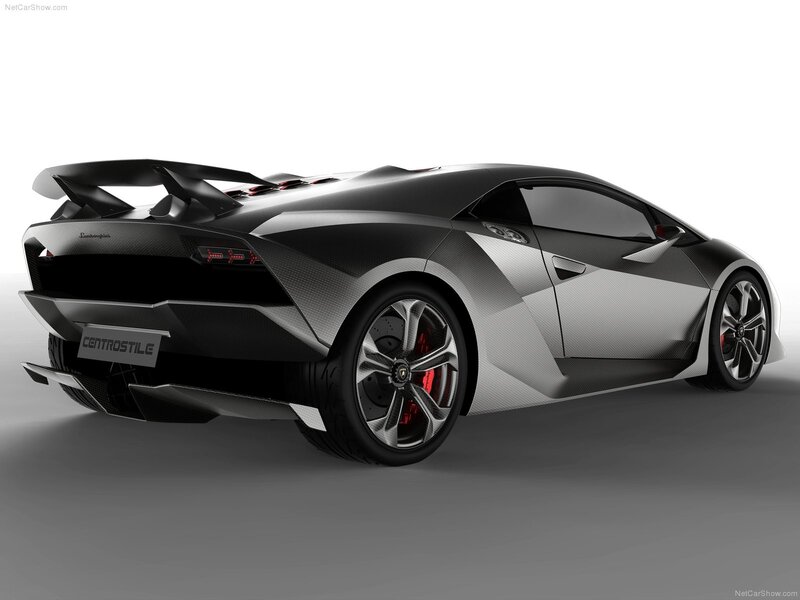 Lamborghini Centrostile — Black, Dramatic