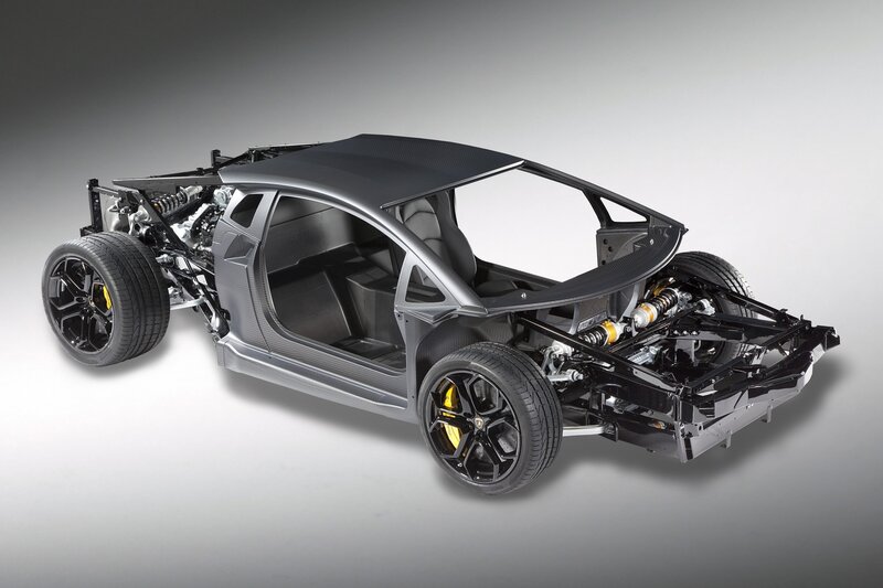 Lamborghini chassis structure
