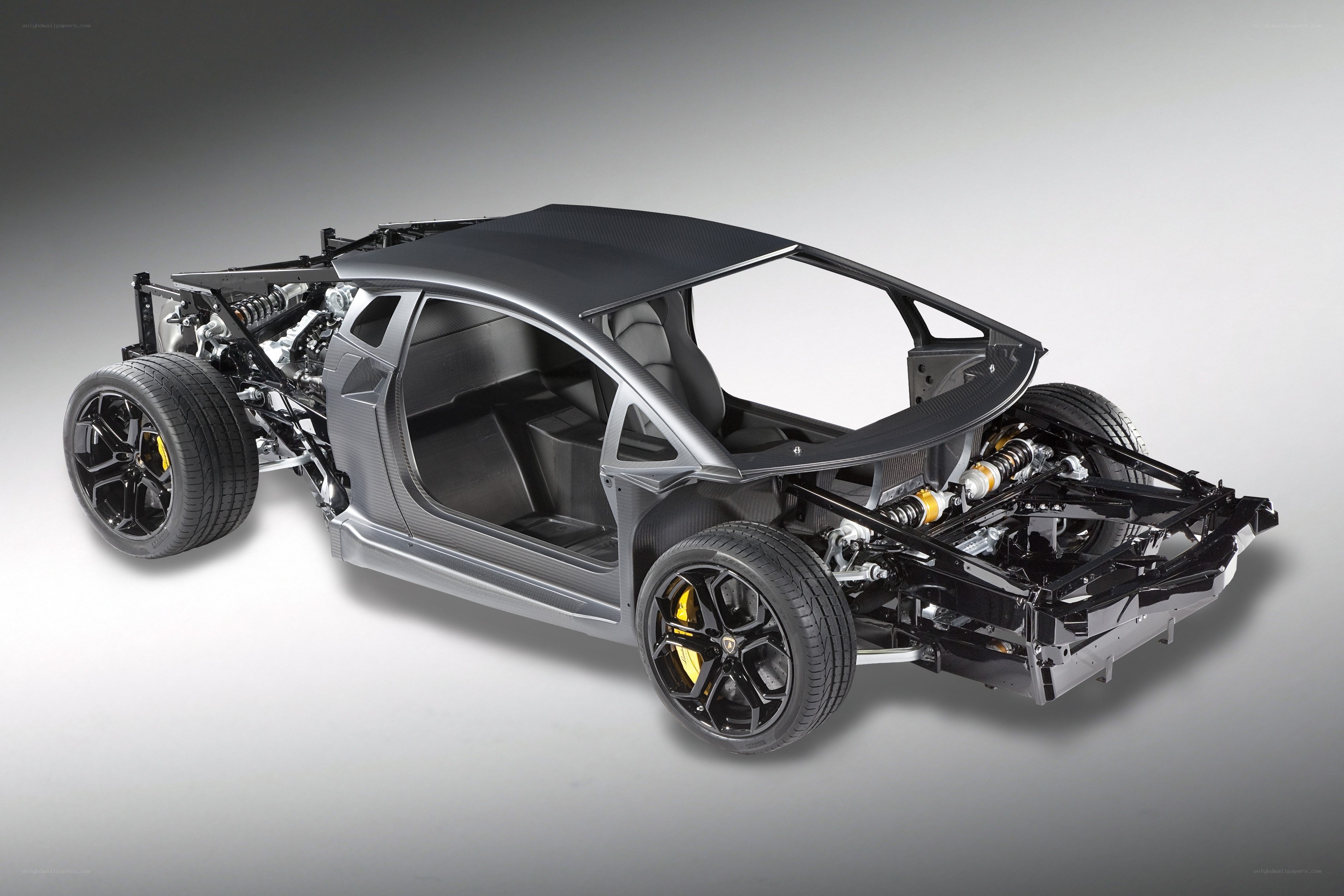 Lamborghini chassis structure