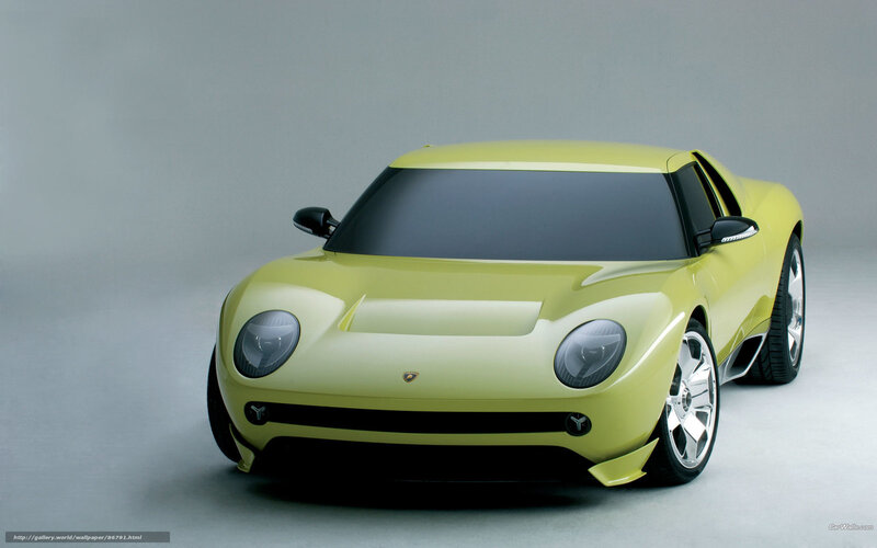 Lamborghini concept car