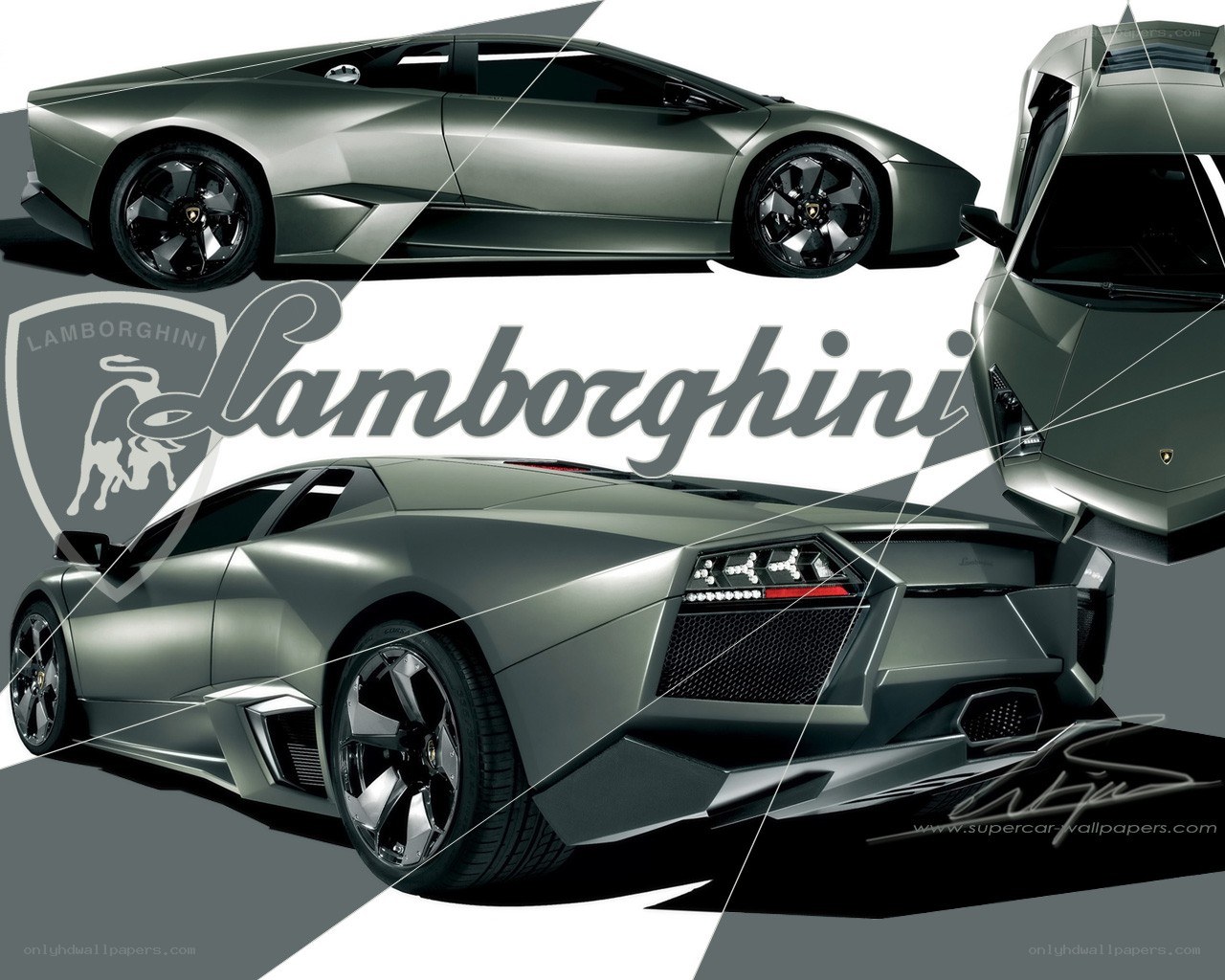 Lamborghini concept car artwork