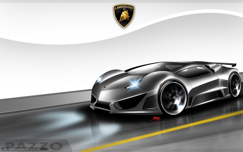 Lamborghini concept car design