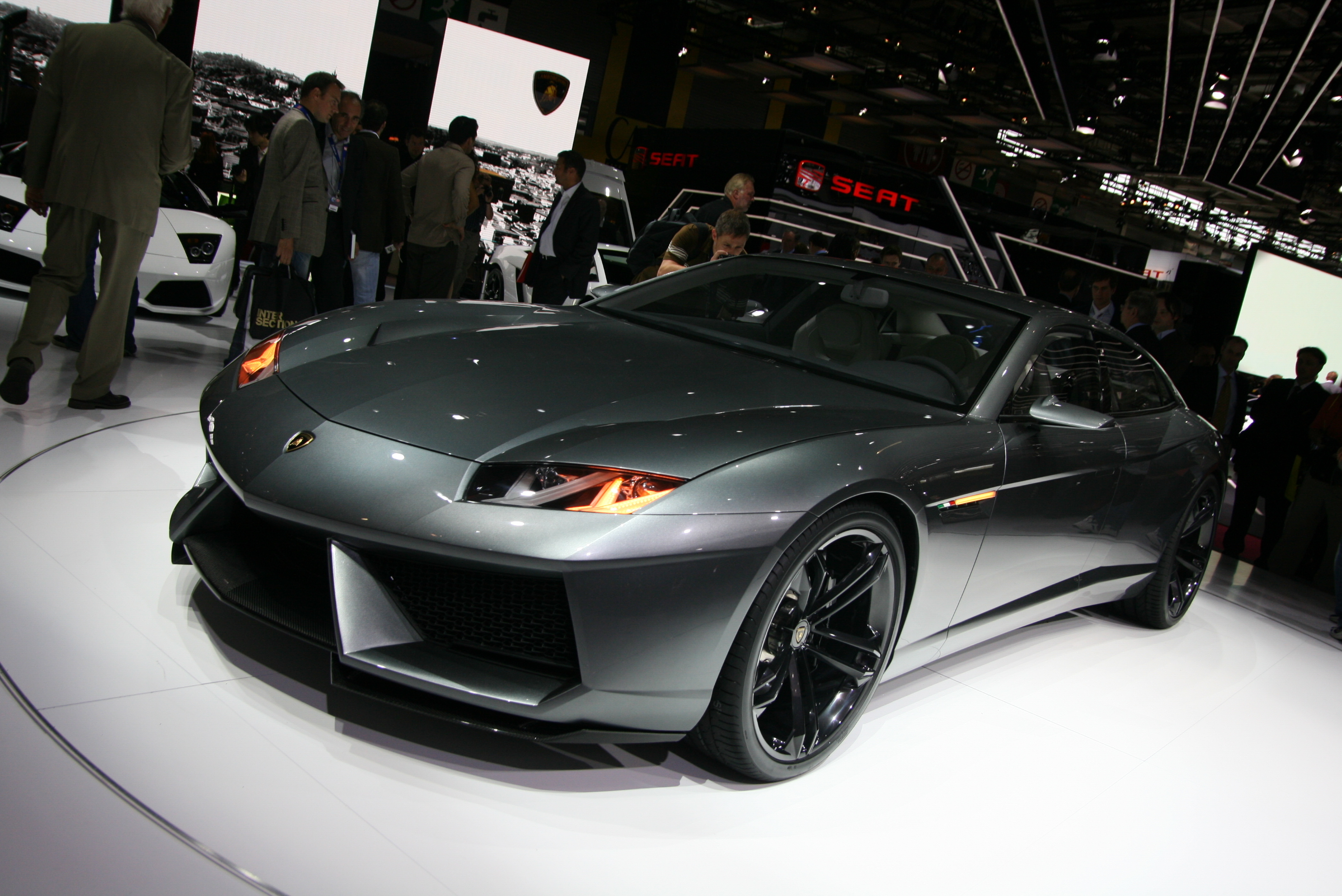 Lamborghini concept car display