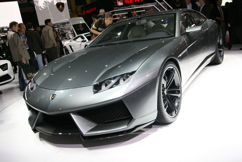 Lamborghini concept car display