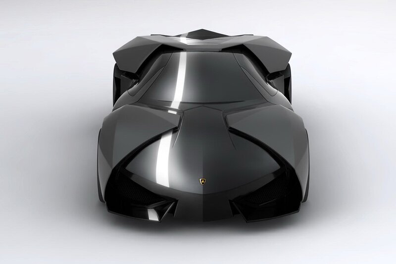 Lamborghini concept car front view