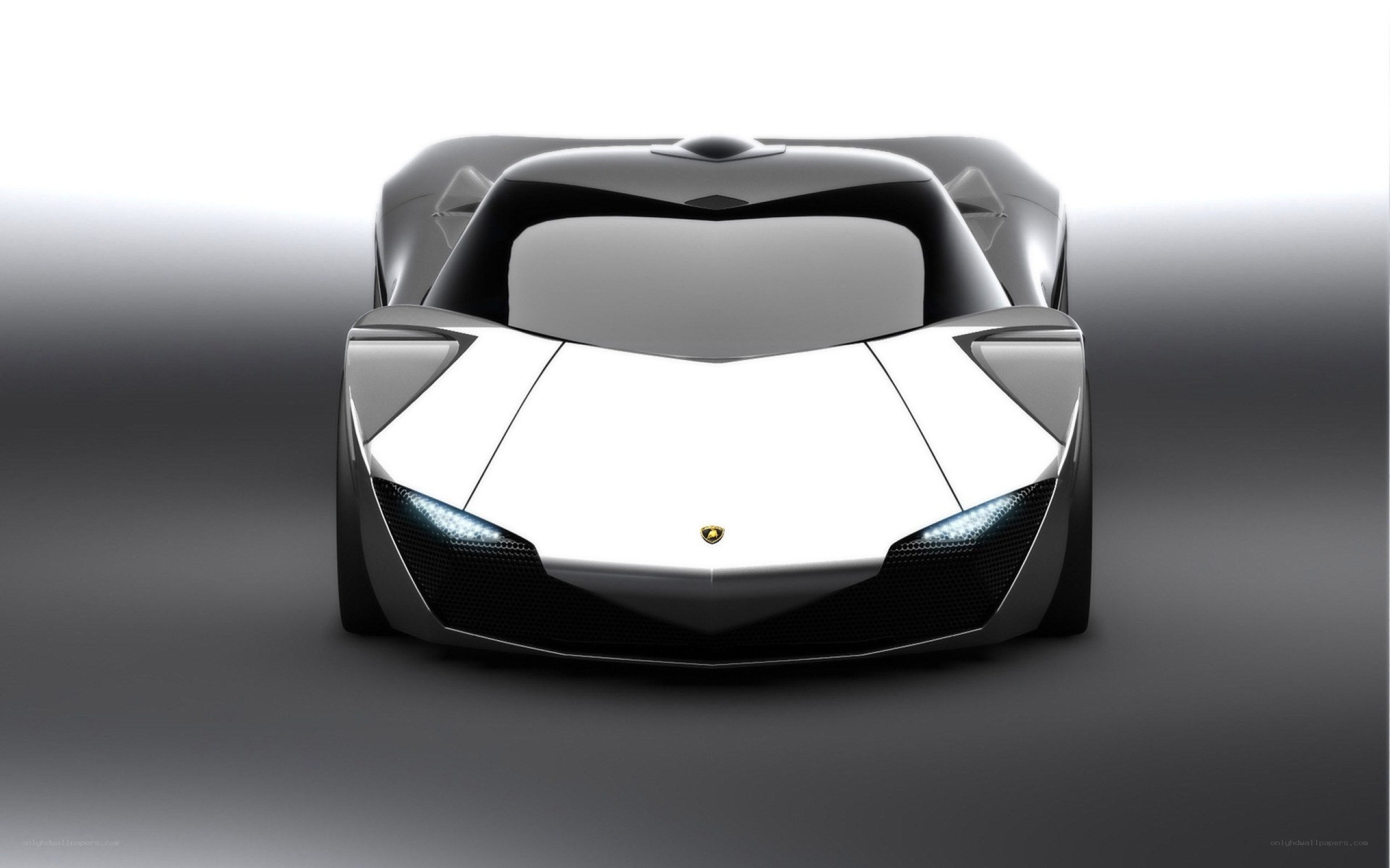 Lamborghini concept car front view