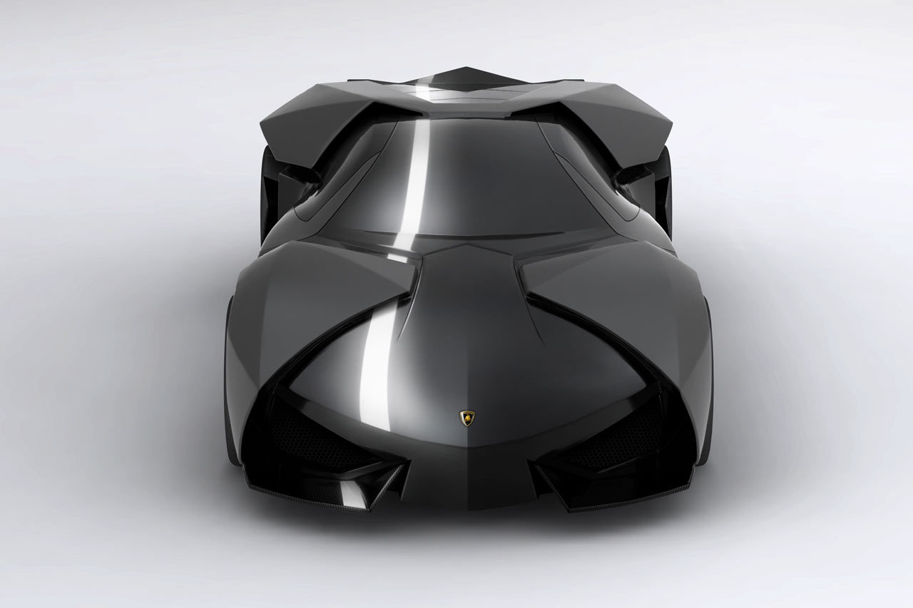 Lamborghini concept car front view